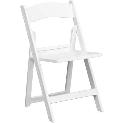 Chairs - White wooden
