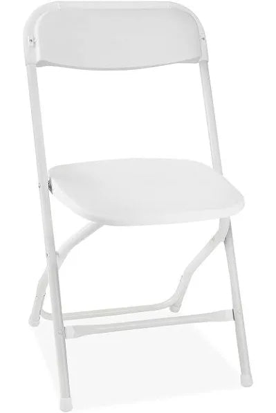 Chairs - White folding