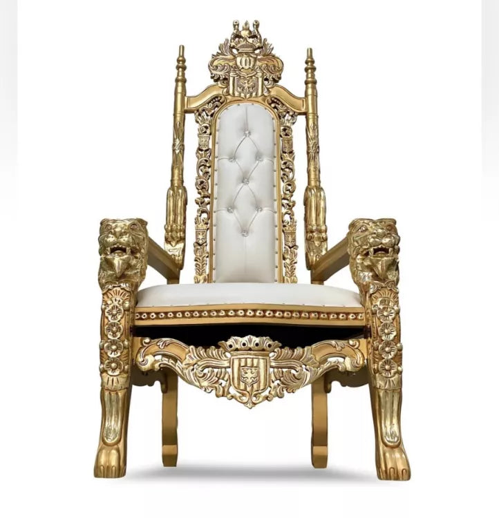 Gold/Ivory king Throne