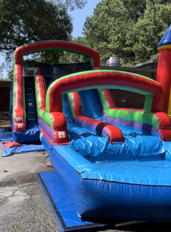 14ft Double Lane Slide