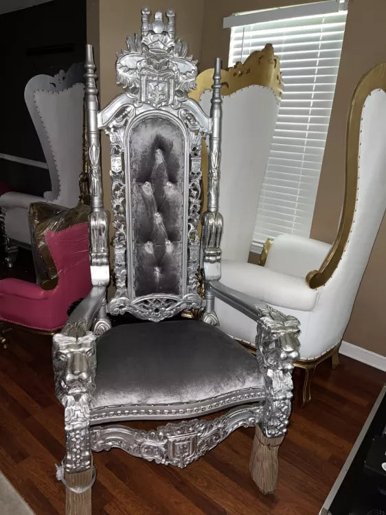 Silver/Grey King Throne